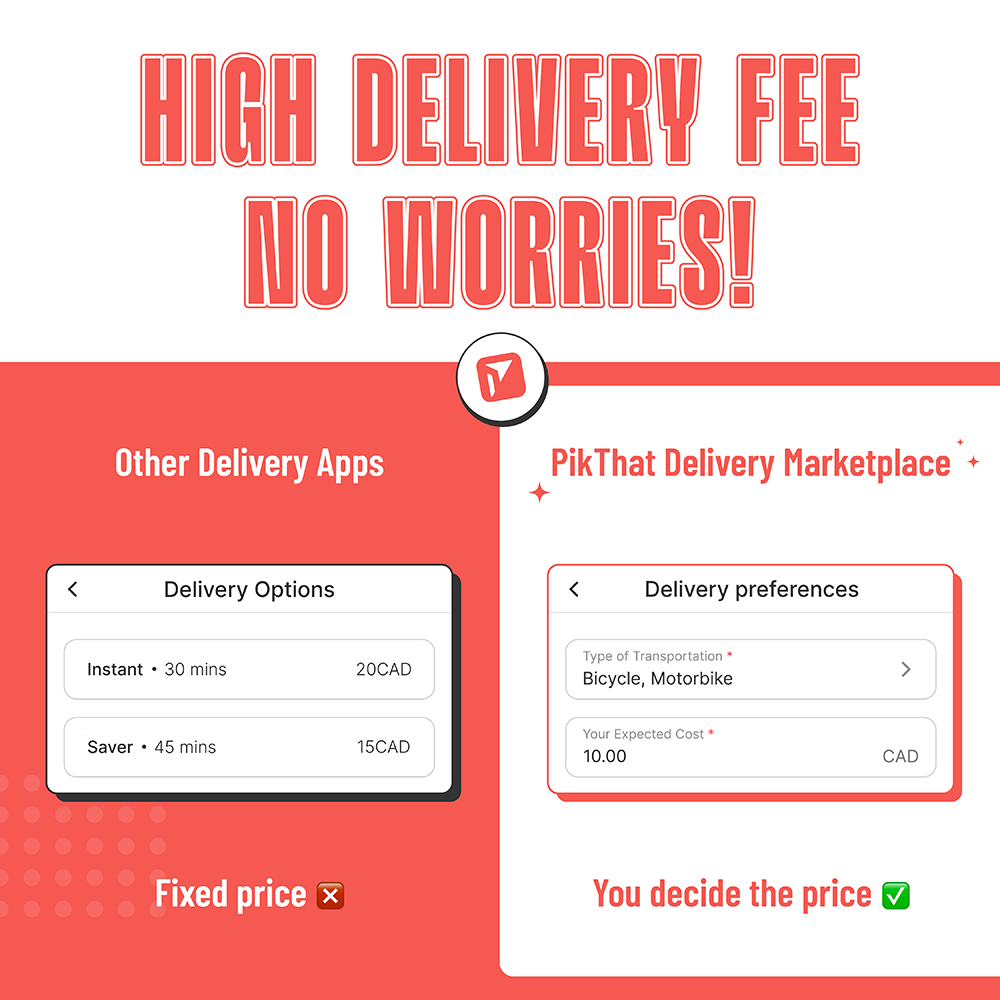delivery price